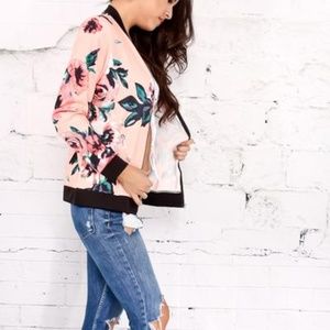 Bomber Jacket - Floral